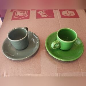 Fiestaware Tea cup and Saucer